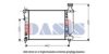 AKS DASIS 061140N Radiator, engine cooling